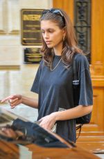 CINDY CRAWFORD and KAIA GERBER Out in Paris 09/27/2018