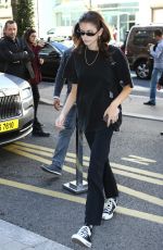 CINDY CRAWFORD and KAIA GERBER Out in Paris 09/27/2018
