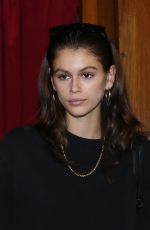 CINDY CRAWFORD and KAIA GERBER Out in Paris 09/27/2018