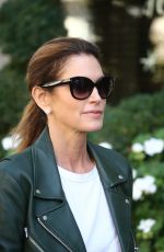 CINDY CRAWFORD and KAIA GERBER Out in Paris 09/27/2018