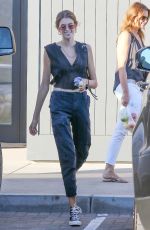 CINDY CRAWFORD and KAIA GERBER Shopping at Trancas Market in Malibu 09/16/2018