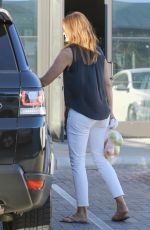 CINDY CRAWFORD and KAIA GERBER Shopping at Trancas Market in Malibu 09/16/2018