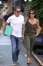 CINDY CRAWFORD and Rande Gerber Out in New York 09/03/2018