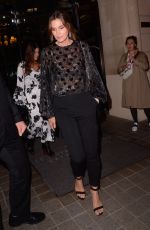 CINDY CRAWFORD Leaves Her Hotel in Paris 09/26/2018