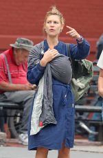 CLAIRE DANES Out and About in New York 09/07/2018