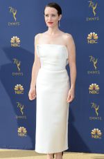 CLAIRE FOY at Emmy Awards 2018 in Los Angeles 09/17/2018