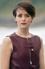 CLAIRE FOY at First Man Photocall at San Sebastian Film Festival 09/24/2018