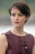 CLAIRE FOY at First Man Photocall at San Sebastian Film Festival 09/24/2018