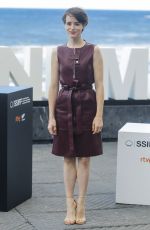 CLAIRE FOY at First Man Photocall at San Sebastian Film Festival 09/24/2018