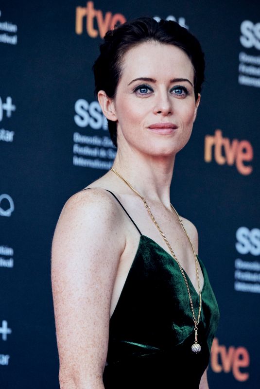 CLAIRE FOY at First Man Premiere at San Sebastian Film Festival 09/24/2018