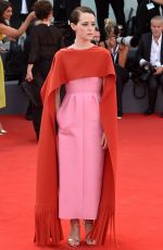 CLAIRE FOY at First Man Premiere at Venice International Film Festival 08/29/2018