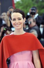 CLAIRE FOY at First Man Premiere at Venice International Film Festival 08/29/2018