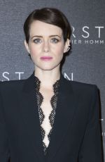 CLAIRE FOY at First Man Premiere in Paris 09/25/2018