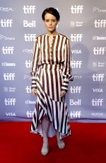 CLAIRE FOY at First Man Press Conference at Toronto International Film Festival 09/11/2018