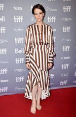 CLAIRE FOY at First Man Press Conference at Toronto International Film Festival 09/11/2018