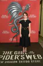 CLAIRE FOY at The Girl in the Spider