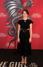 CLAIRE FOY at The Girl in the Spider