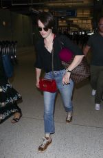 CLAIRE FOY in Denim Out and About in Los Angeles 09/18/2018