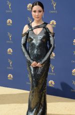 CONSTANCE WU at Emmy Awards 2018 in Los Angeles 09/17/2018