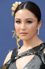 CONSTANCE WU at Emmy Awards 2018 in Los Angeles 09/17/2018