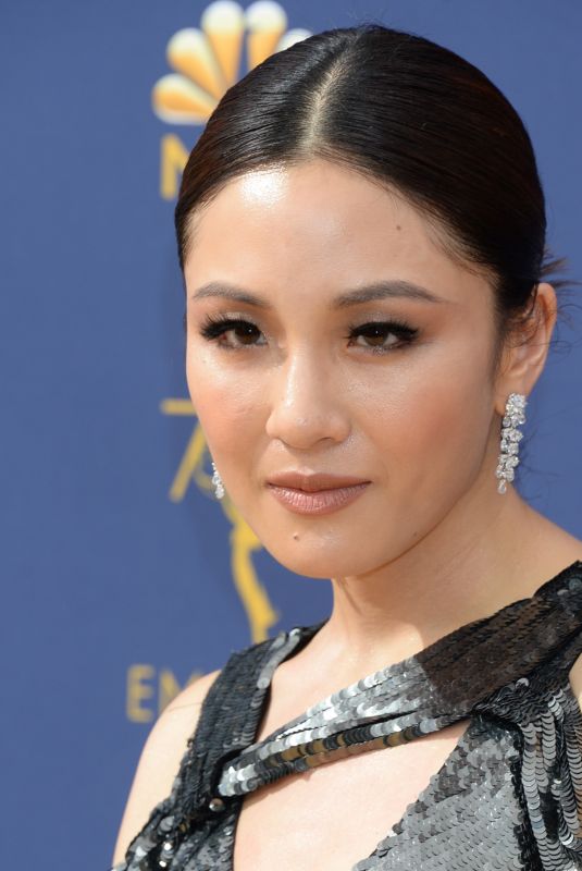 CONSTANCE WU at Emmy Awards 2018 in Los Angeles 09/17/2018