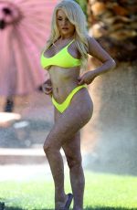 COURTNEY STODDEN in Bikini in Palm Springs 09/27/2018