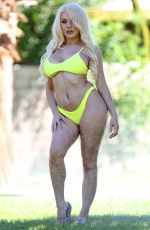 COURTNEY STODDEN in Bikini in Palm Springs 09/27/2018