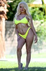 COURTNEY STODDEN in Bikini in Palm Springs 09/27/2018