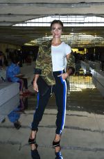 CRISTINA MARINO at Byblos Show at Milan Fashion Week 09/19/2018