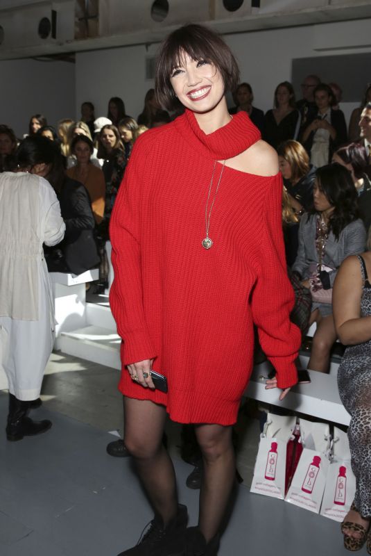 DAISY LOWE at Marta Jakubowski Show at London Fashion Week 09/14/2018