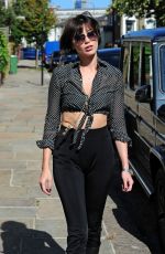 DAISY LOWE Out in London 09/13/2018