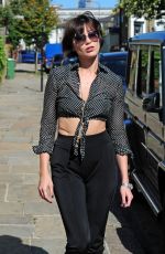 DAISY LOWE Out in London 09/13/2018