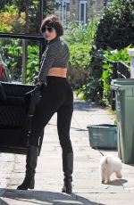 DAISY LOWE Out in London 09/13/2018