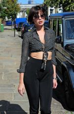 DAISY LOWE Out in London 09/13/2018
