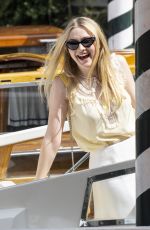 DAKOTA FANNING Arrives at Hotel Excelsior in Venice 09/03/2018