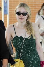 DAKOTA FANNING at Airport in Venice 09/05/2018