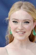 DAKOTA FANNING at Emmy Awards 2018 in Los Angeles 09/17/2018
