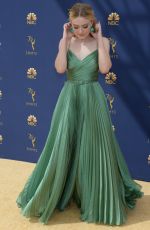 DAKOTA FANNING at Emmy Awards 2018 in Los Angeles 09/17/2018