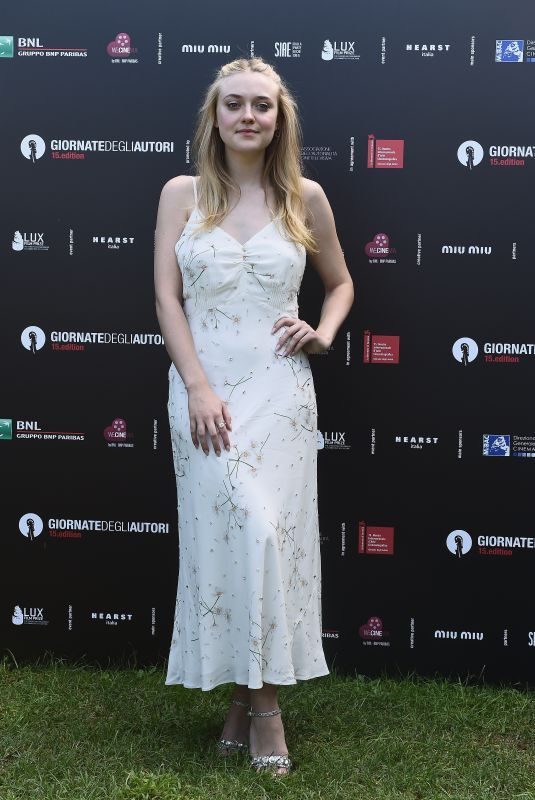 DAKOTA FANNING at Miu Miu Women’s Tales Premiere at Venice Film Festival 09/02/2018