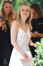 DAKOTA FANNING Out and About in Venice 09/02/2018