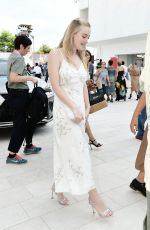 DAKOTA FANNING Out and About in Venice 09/02/2018
