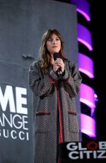 DAKOTA JOHNSON at 2018 Global Citizen Festival in New York 09/29/2018