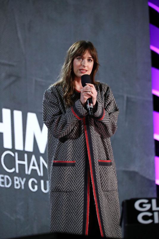 DAKOTA JOHNSON at 2018 Global Citizen Festival in New York 09/29/2018