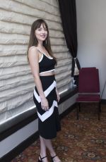 DAKOTA JOHNSON at Bad Times at El Royale Press Conference in Hollywood 09/23/2018
