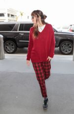 DAKOTA JOHNSON at LAX Airport in Los Angeles 09/26/2018