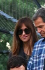 DAKOTA JOHNSON at Preview of the Global Citizens Festival in New York 09/28/2018