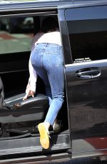 DAKOTA JOHNSON Leaves Venice 09/03/2018