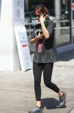DAKOTA JOHNSON Out and About in Los Angeles 09/11/2018