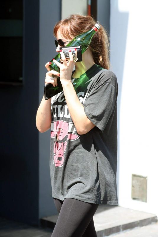 DAKOTA JOHNSON Out and About in Los Angeles 09/11/2018