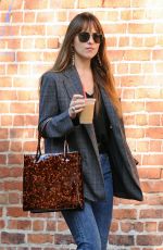 DAKOTA JOHNSON Out for Coffee in New York 09/27/2018